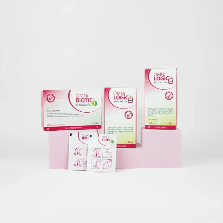 OMNi-BiOTiC® METABOLIC i 2 x OMNi-LOGiC® APPLE PECTIN -  84 kapsułki