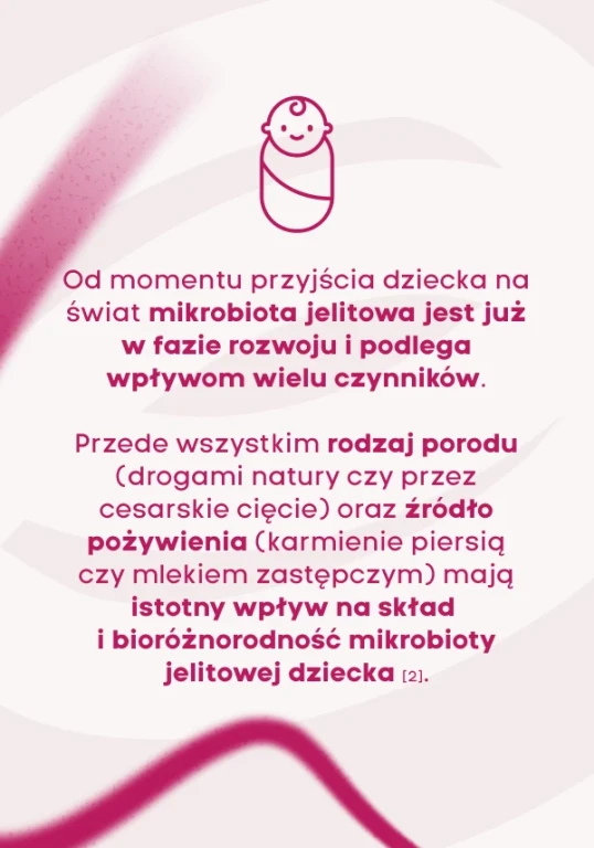 Mikrobiom jelitowy a rozwój Twojego dziecka - probiotyk