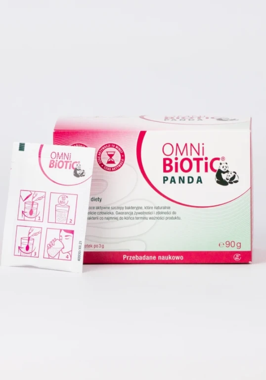OMNi-BiOTiC® Panda probiotyk saszetki - wygodne podanie