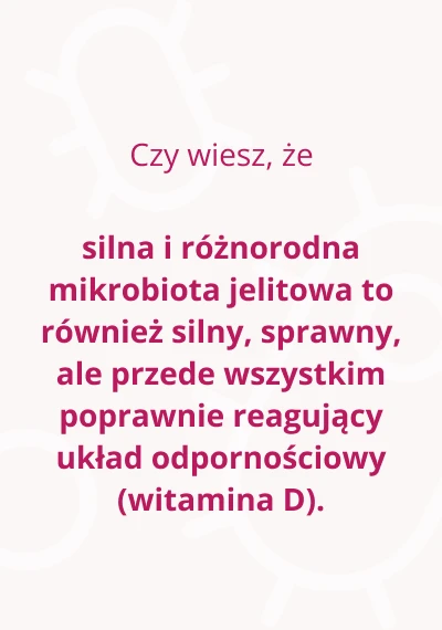 Silna i różnorodna mikrobiota jelitowa z OMNi-BiOTiC® Pro-Vi 5