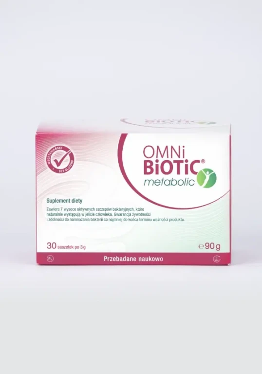 probiotyk OMNi-BiOTiC® metabolic - wsparcie dla jelit i całego organizmu