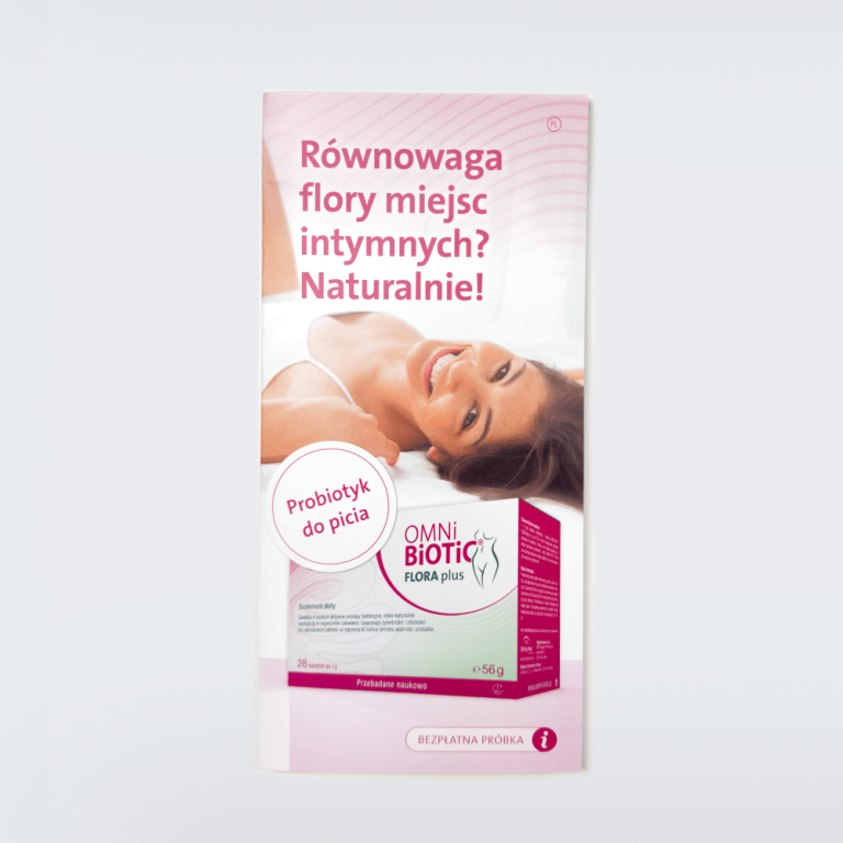 PRÓBKA Z ULOTKĄ - OMNi BiOTiC® FLORA plus