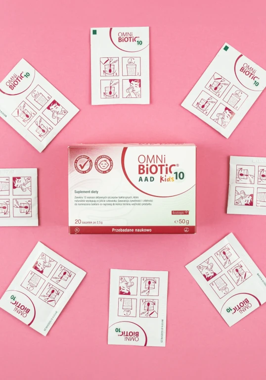 Probiotyk przy antybiotyku dla dzieci - OMNi-BiOTiC® 10 AAD Kids