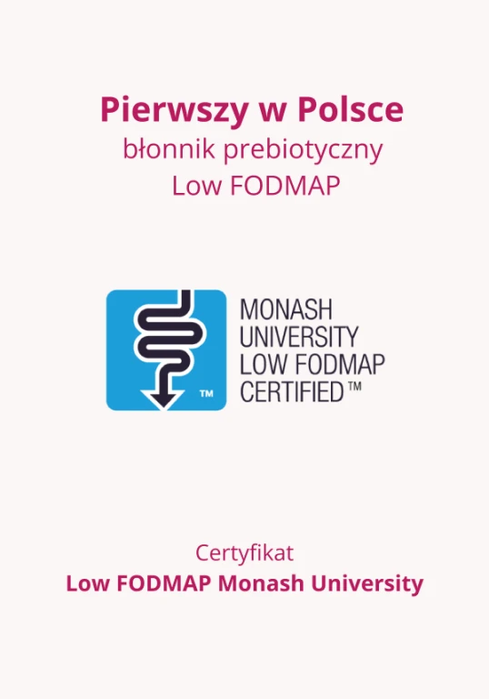 Błonnik prebiotyczny Low FODMAP