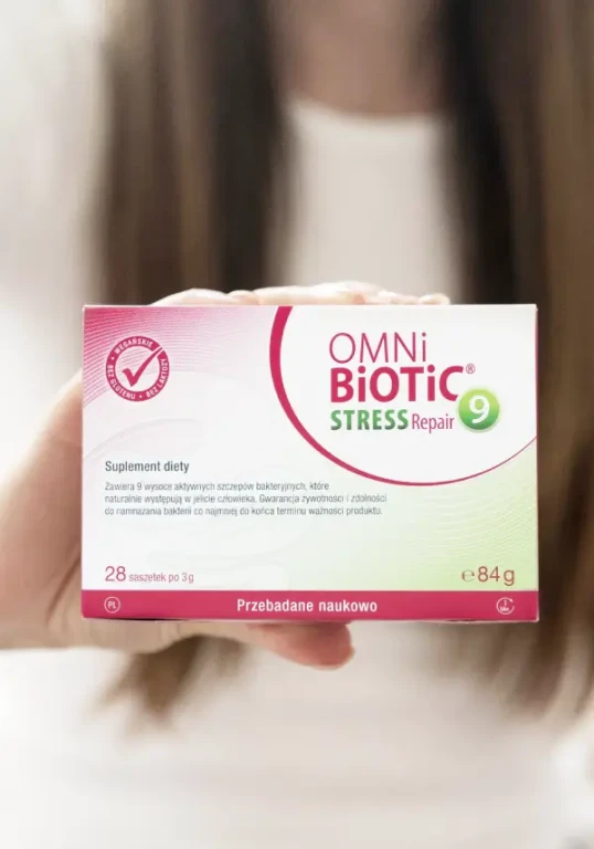 psychobiotyk OMNi-BiOTiC® Stress Reapir 9 w saszetkach - jak się uspokoić?