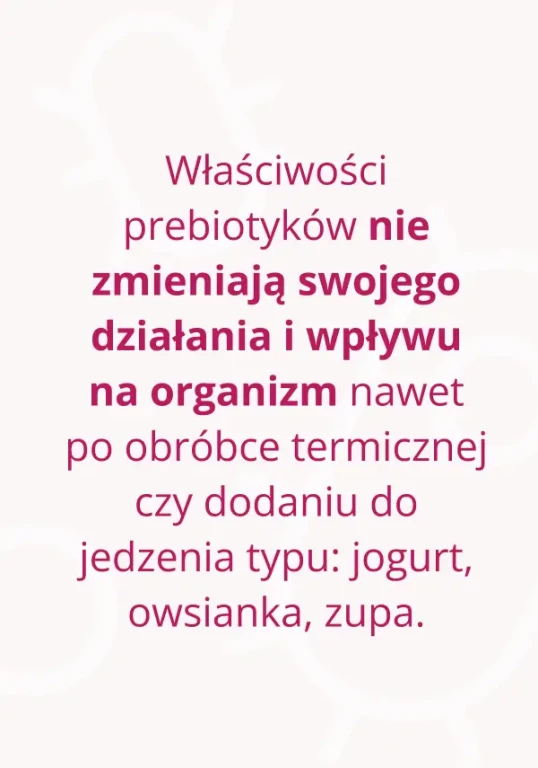 Prebiotyk OMNi-LOGiC® Immune - możesz dodawać do jedzenia