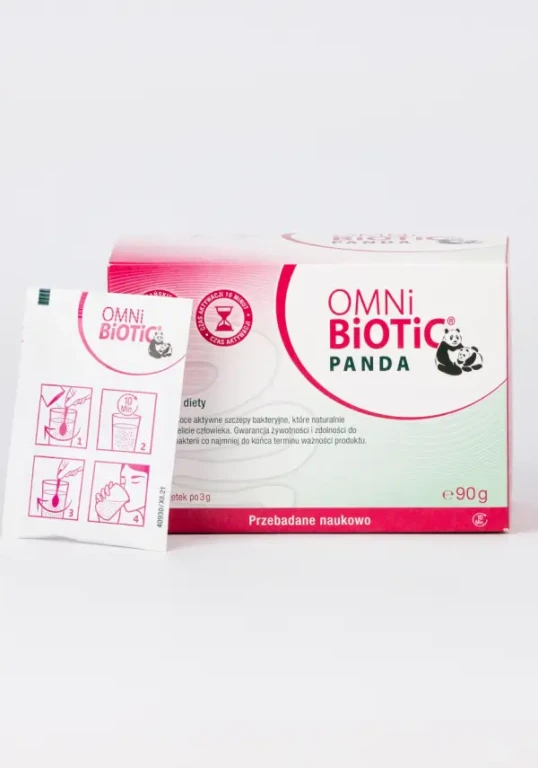 OMNi-BiOTiC® Panda probiotyk saszetki - wygodne podanie