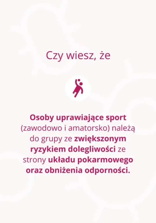 ciekawostka o sportowcach - obniżenie odportności