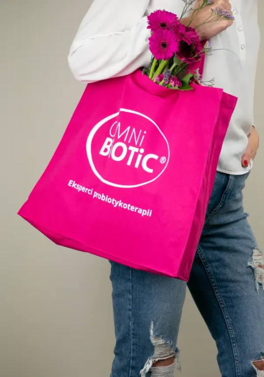 Magentowa torba-na-zakupy OMNi-BiOTiC® Polska.webp