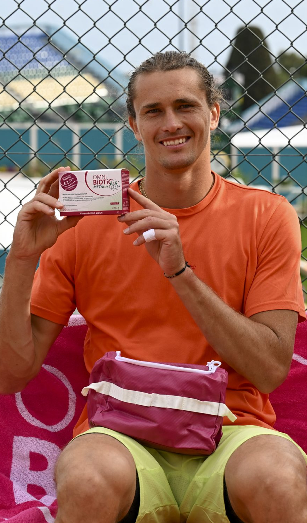Alexander Zverev z OMNi-BiOTiC® METAtox