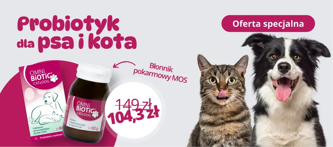 Omni-Biotic Cat and Dog promocja